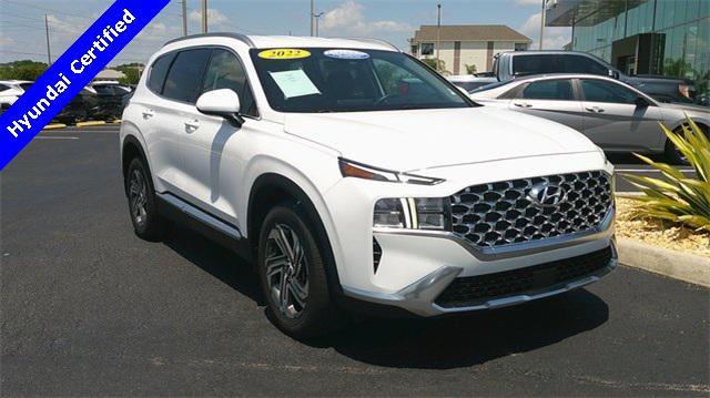 used 2022 Hyundai Santa Fe car, priced at $24,990