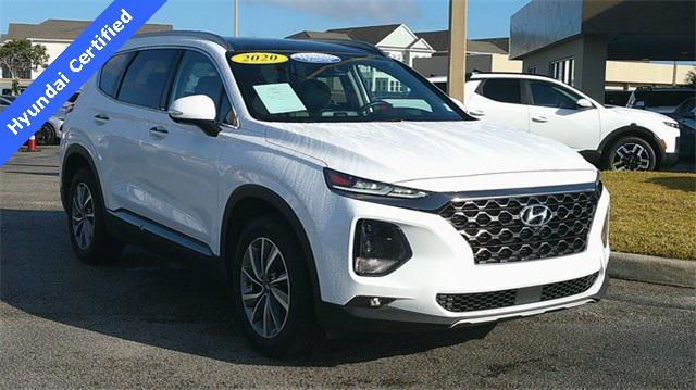 used 2020 Hyundai Santa Fe car, priced at $23,900