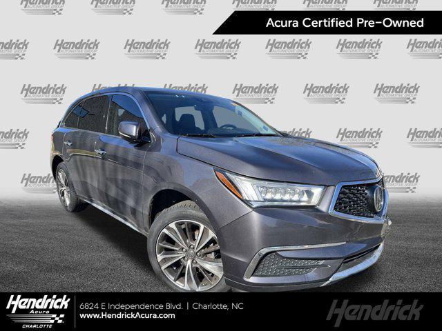 used 2019 Acura MDX car, priced at $26,802