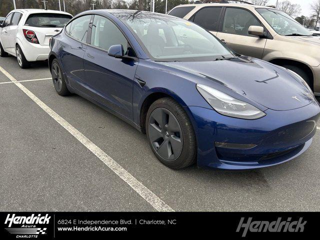 used 2021 Tesla Model 3 car, priced at $25,374