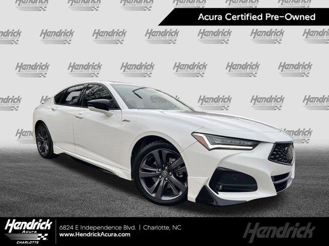 used 2022 Acura TLX car, priced at $33,842