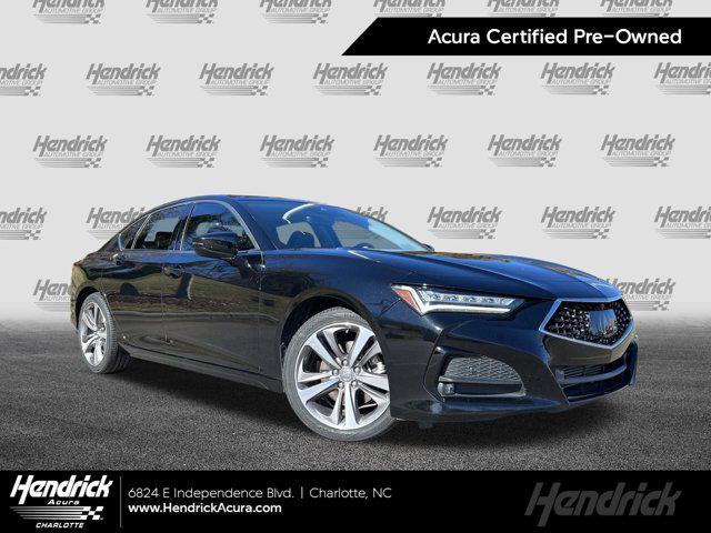 used 2021 Acura TLX car, priced at $31,887