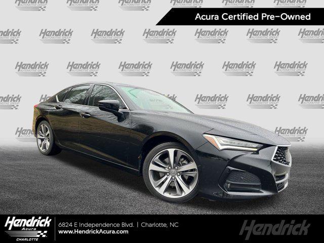 used 2021 Acura TLX car, priced at $32,587