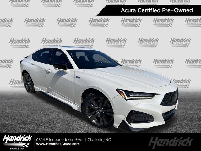 used 2021 Acura TLX car, priced at $31,313