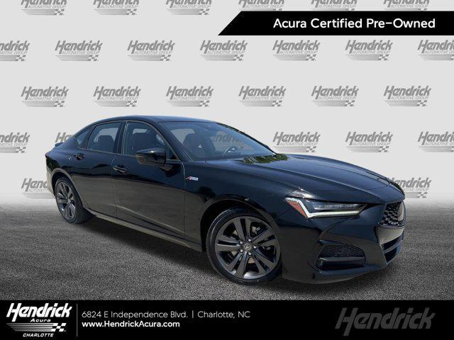 used 2022 Acura TLX car, priced at $37,413