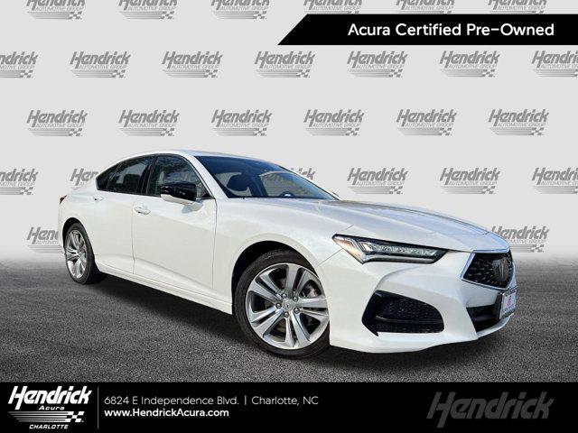 used 2021 Acura TLX car, priced at $29,881