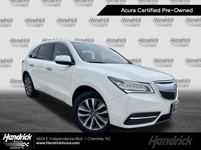 used 2016 Acura MDX car, priced at $16,493