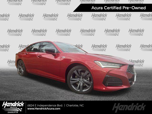 used 2021 Acura TLX car, priced at $33,271