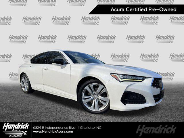 used 2021 Acura TLX car, priced at $29,641