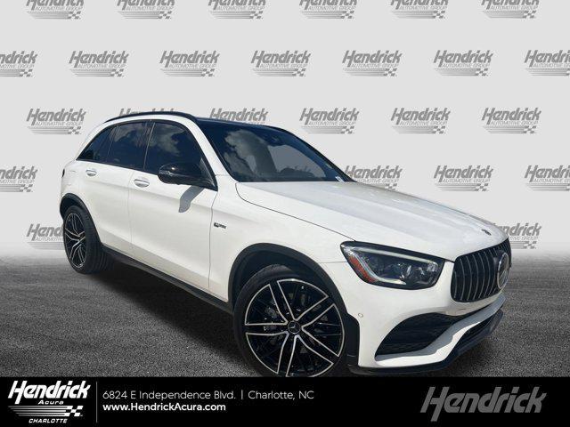 used 2021 Mercedes-Benz AMG GLC 43 car, priced at $37,495
