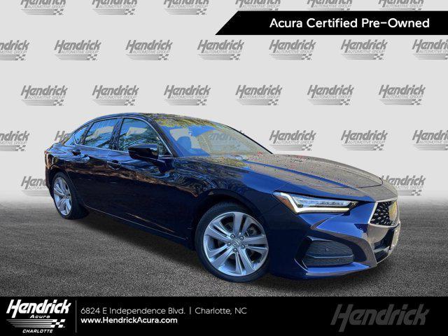 used 2021 Acura TLX car, priced at $30,186