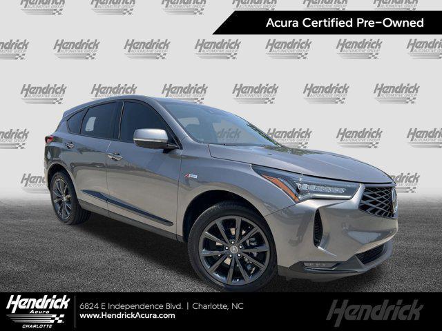 used 2025 Acura RDX car, priced at $45,674