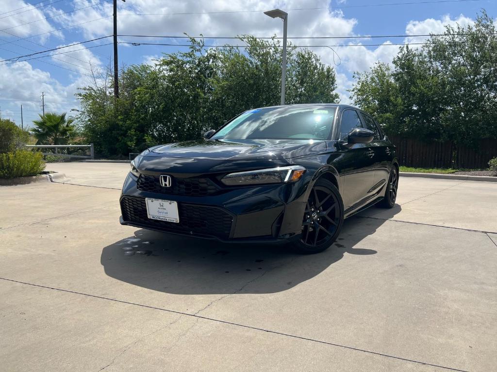 used 2025 Honda Civic car, priced at $25,495