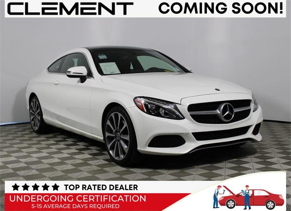 used 2018 Mercedes-Benz C-Class car, priced at $23,000