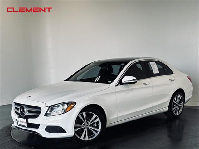 used 2018 Mercedes-Benz C-Class car, priced at $23,000