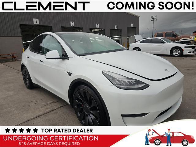 used 2021 Tesla Model Y car, priced at $31,000