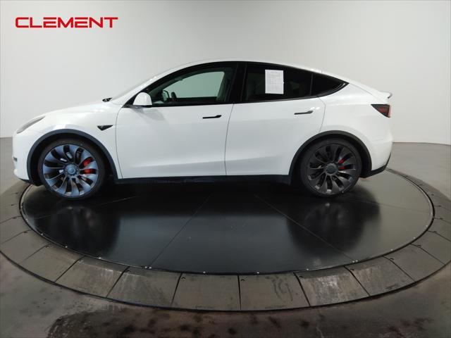 used 2021 Tesla Model Y car, priced at $30,500