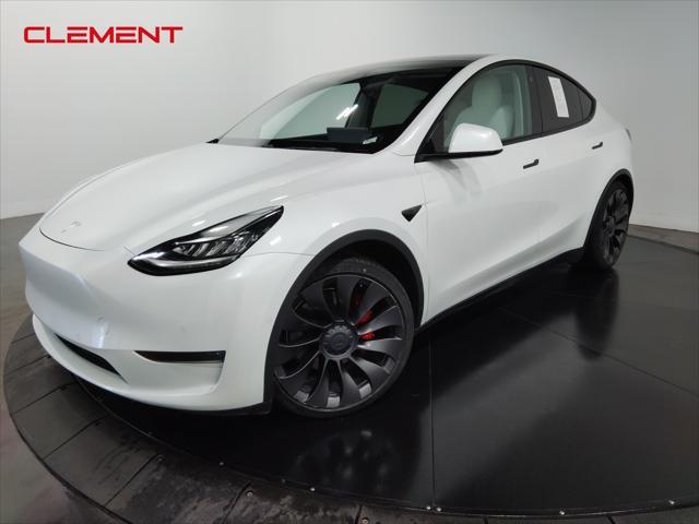 used 2021 Tesla Model Y car, priced at $31,000