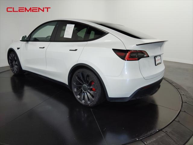 used 2021 Tesla Model Y car, priced at $30,500