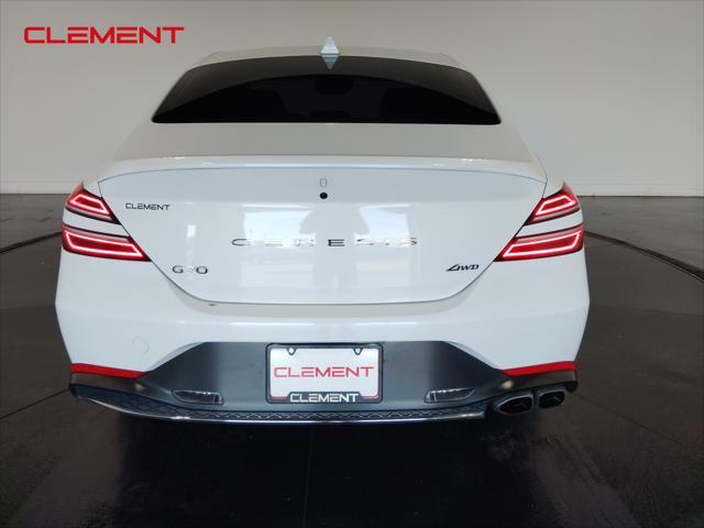 used 2023 Genesis G70 car, priced at $29,600