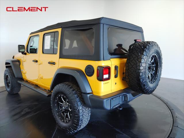 used 2020 Jeep Wrangler Unlimited car, priced at $28,000