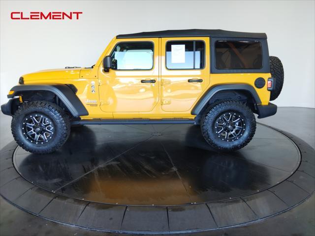 used 2020 Jeep Wrangler Unlimited car, priced at $28,000