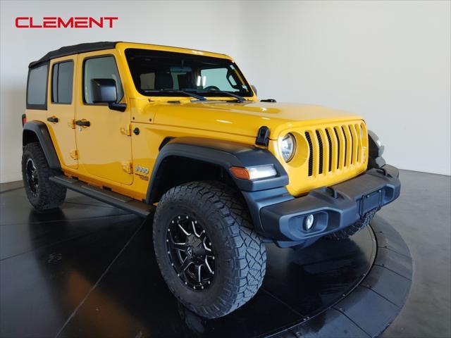 used 2020 Jeep Wrangler Unlimited car, priced at $28,000