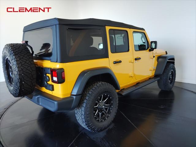 used 2020 Jeep Wrangler Unlimited car, priced at $28,000