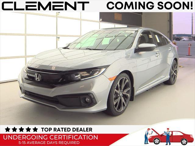 used 2021 Honda Civic car, priced at $21,500