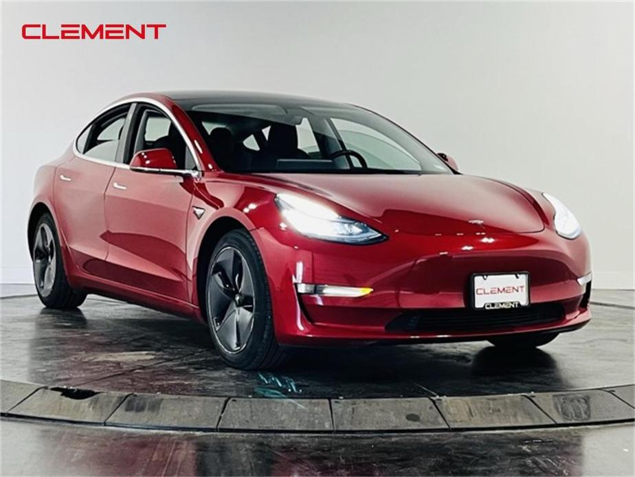 used 2018 Tesla Model 3 car, priced at $26,300