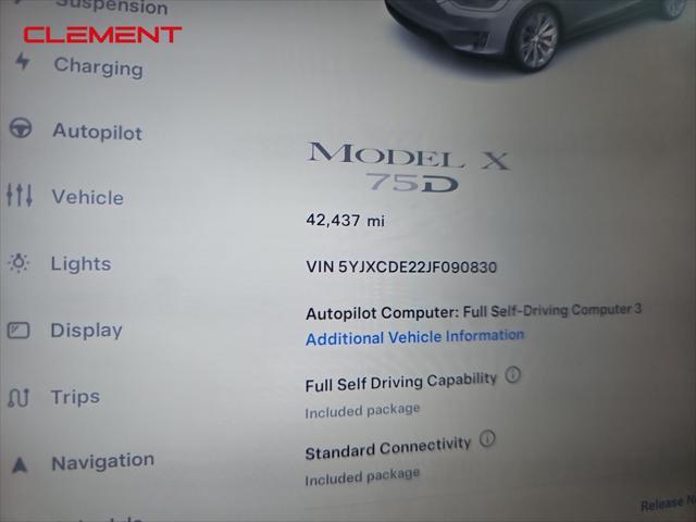 used 2018 Tesla Model X car, priced at $30,000