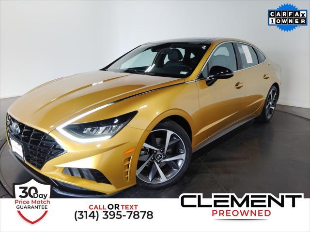 used 2021 Hyundai Sonata car, priced at $18,500