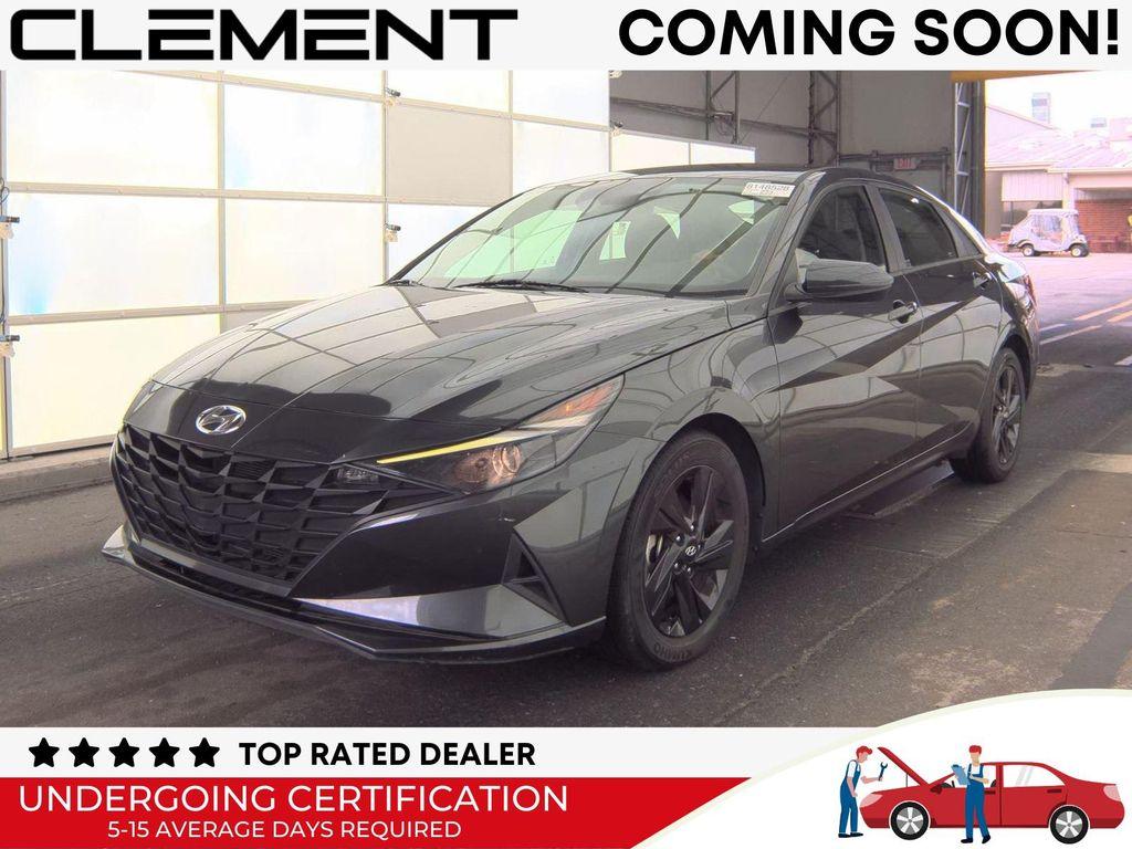 used 2021 Hyundai Elantra car, priced at $17,800