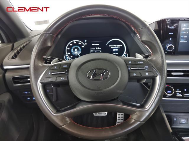 used 2021 Hyundai Sonata car, priced at $23,500