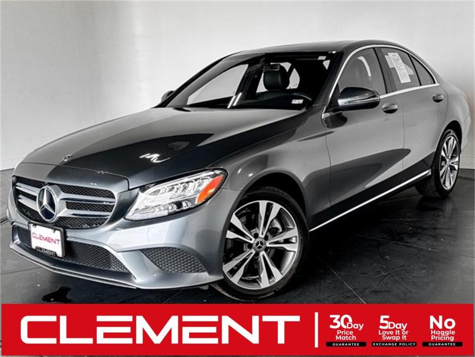 used 2019 Mercedes-Benz C-Class car, priced at $26,000