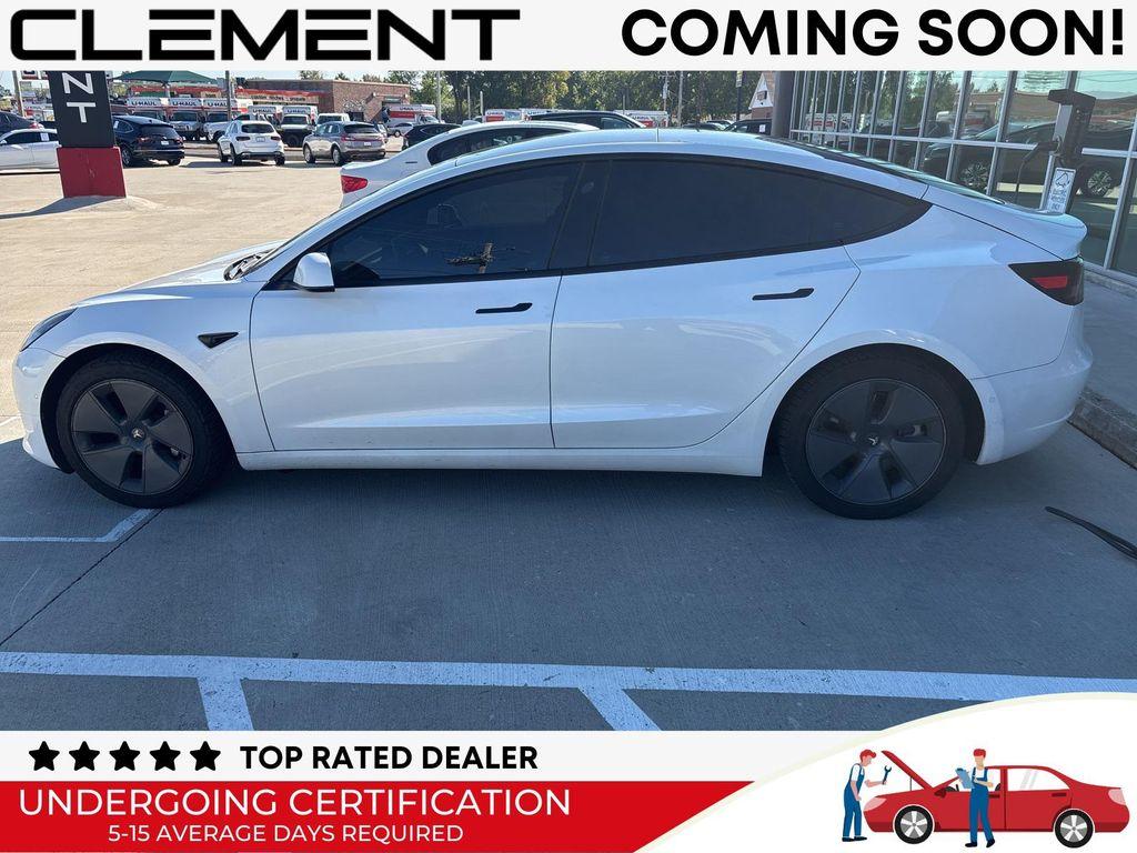 used 2021 Tesla Model 3 car, priced at $23,000