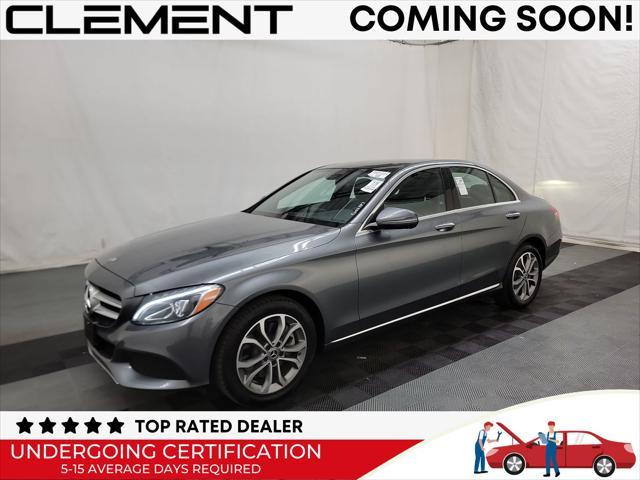 used 2018 Mercedes-Benz C-Class car, priced at $20,500