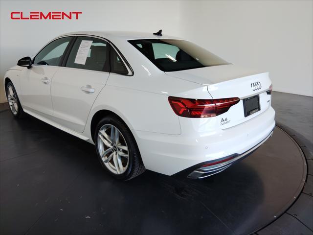 used 2021 Audi A4 car, priced at $27,500