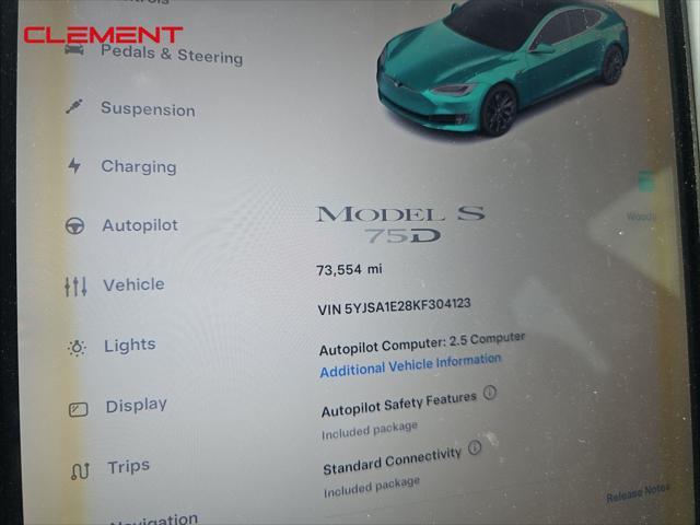 used 2019 Tesla Model S car, priced at $28,000