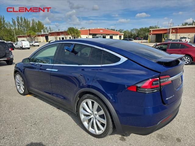 used 2017 Tesla Model X car, priced at $35,500