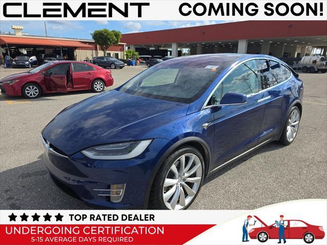 used 2017 Tesla Model X car, priced at $35,500