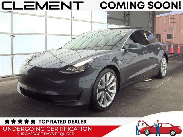 used 2018 Tesla Model 3 car, priced at $18,500