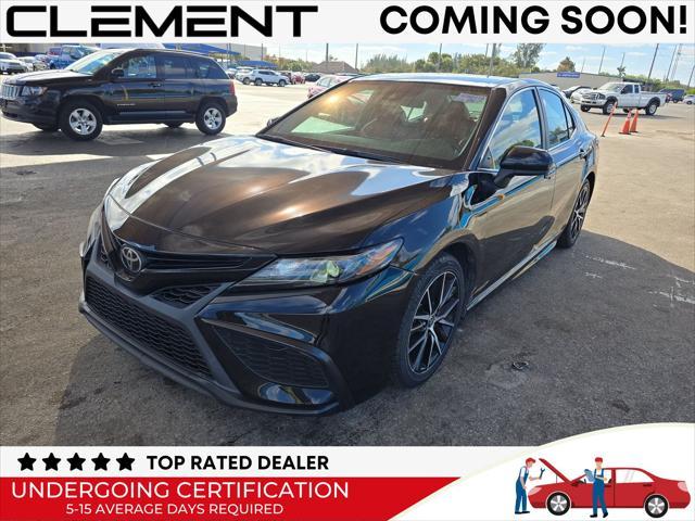 used 2021 Toyota Camry car, priced at $19,500