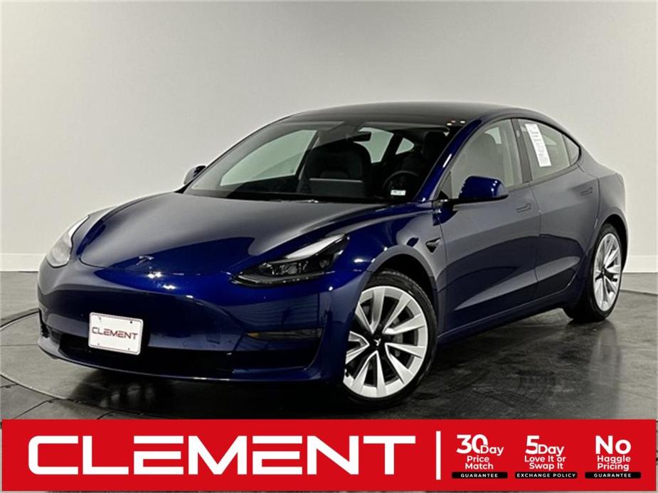 used 2022 Tesla Model 3 car, priced at $24,500