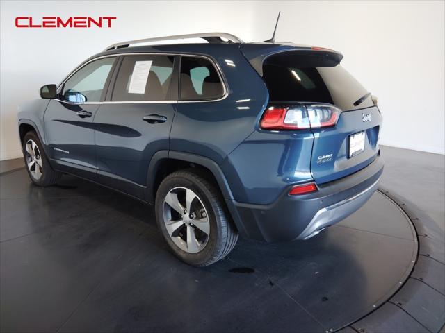 used 2021 Jeep Cherokee car, priced at $21,500