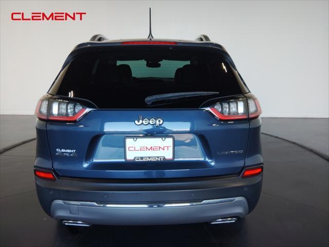 used 2021 Jeep Cherokee car, priced at $21,500