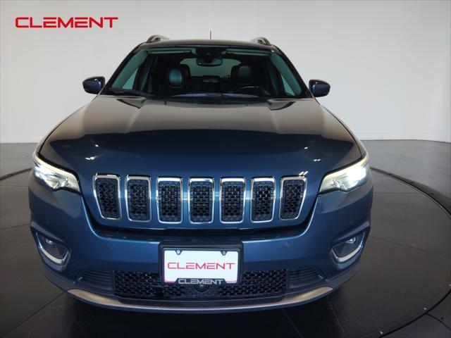 used 2021 Jeep Cherokee car, priced at $21,500