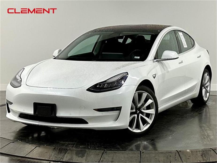 used 2018 Tesla Model 3 car, priced at $25,000