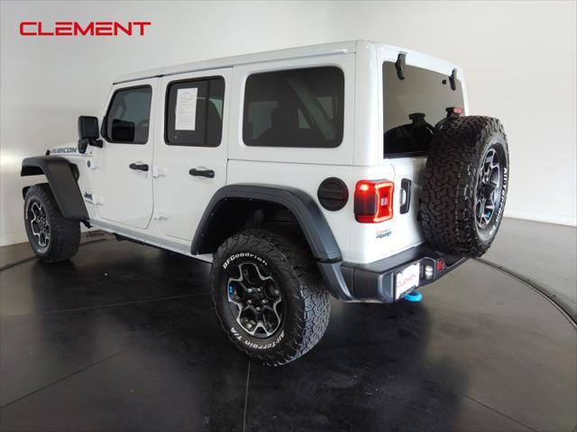 used 2022 Jeep Wrangler Unlimited 4xe car, priced at $34,000