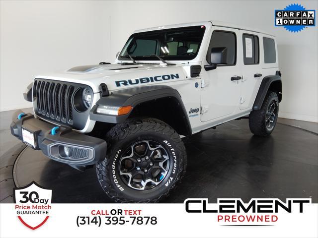 used 2022 Jeep Wrangler Unlimited 4xe car, priced at $34,000